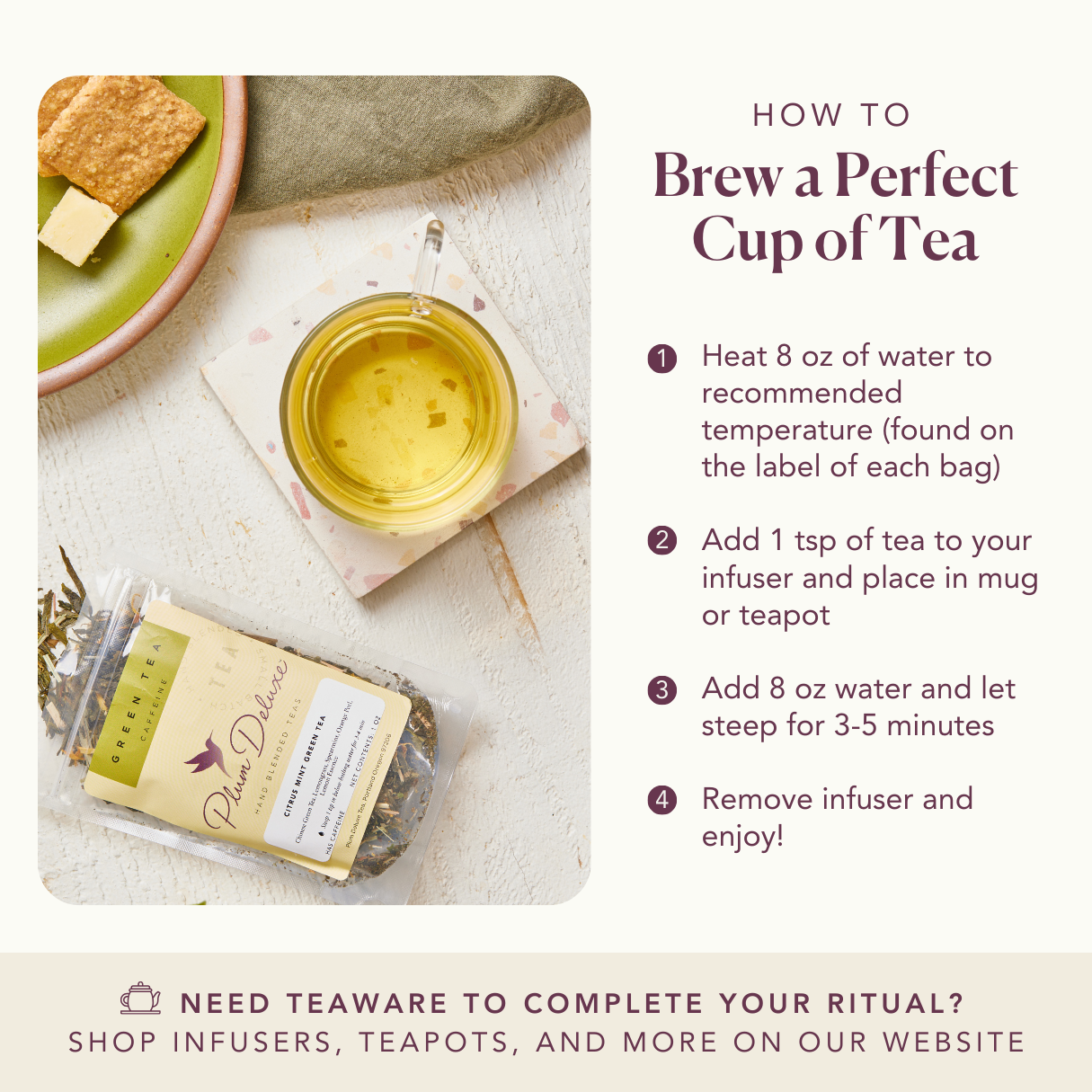 Lemonberry Sunshine Green Loose Leaf Tea Blend