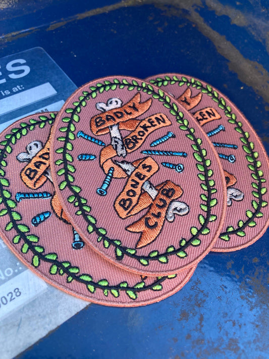 Badly Broken Bones Club Patch