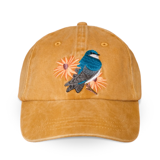 Tree Swallow Washed Hat