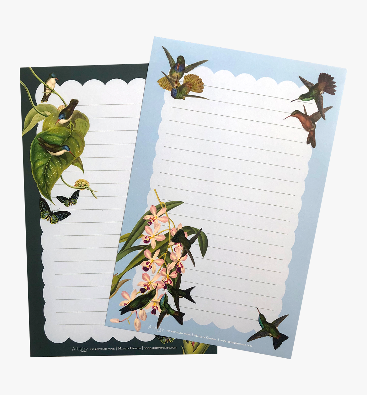 Vintage Hummingbird Letter Writing Set