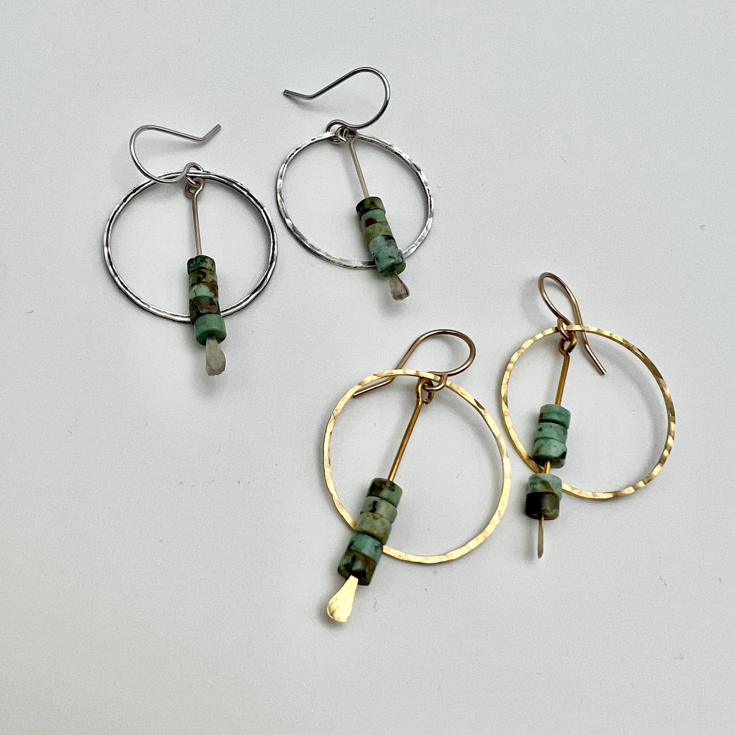 Handmade Dress For Success Earrings