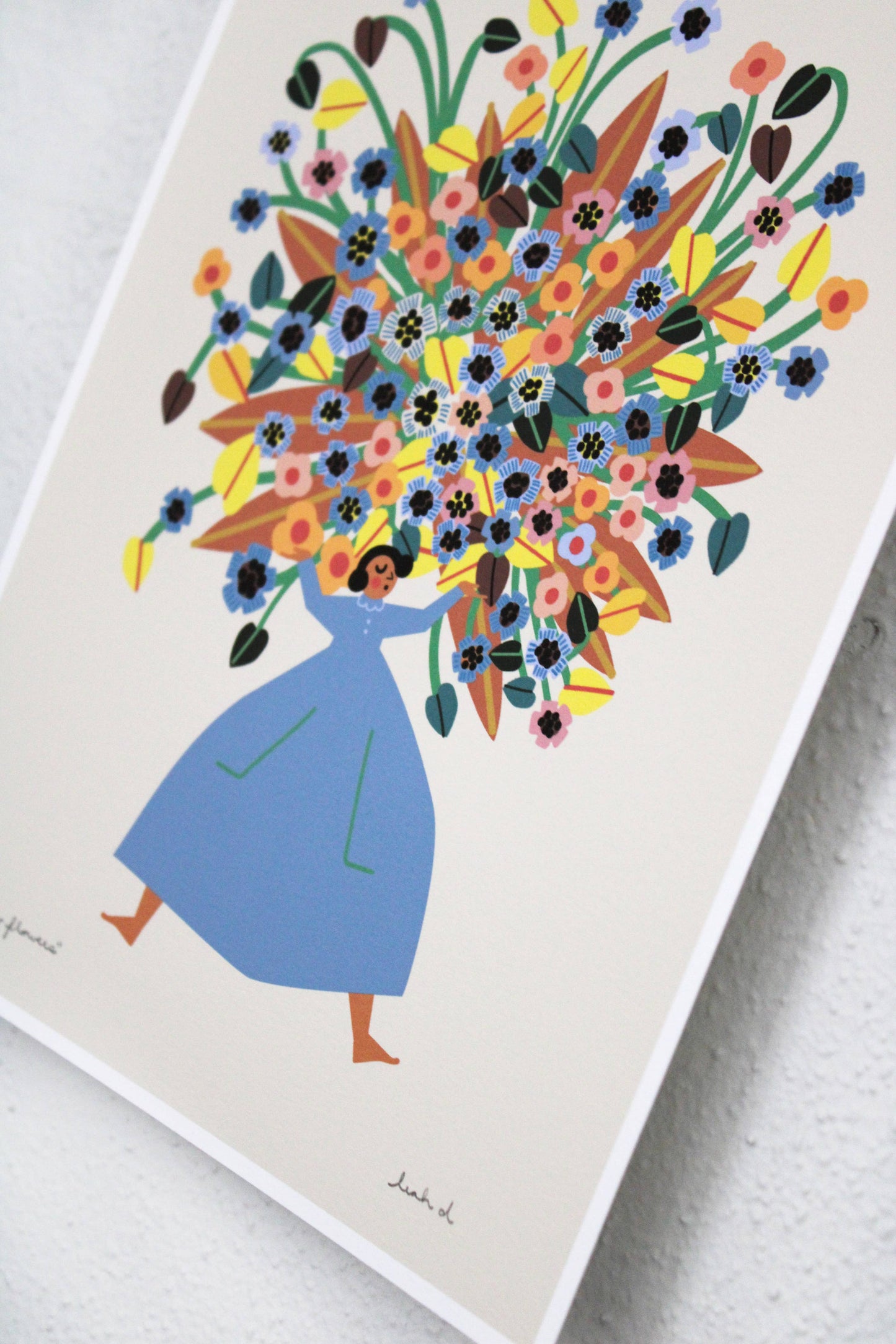 A Few Flowers Art Print