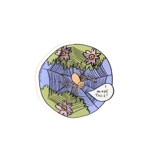 I Made This! Spider Sticker