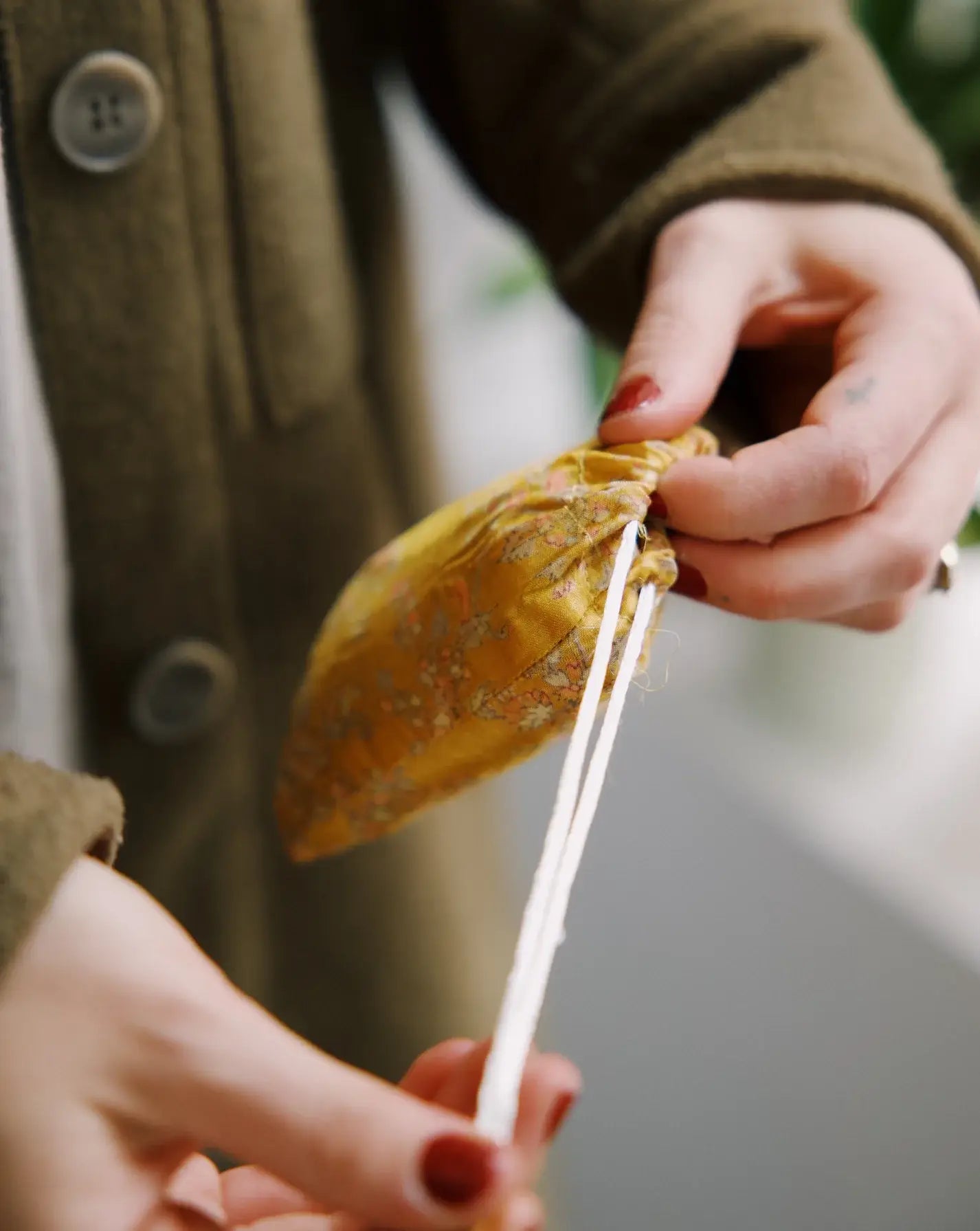 Shopping/Tote Bag Re-Purposed Sari, Eco-Friendly