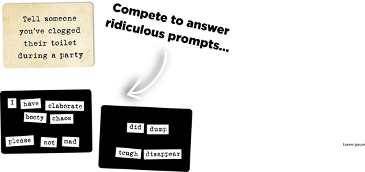 Ransom Notes: The Ridiculous Word Magnet Game