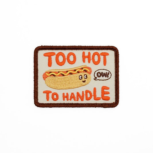 Hot Dog Embroidered Patch