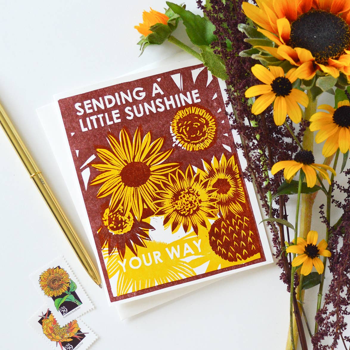 Sunshine For You Friendship Card