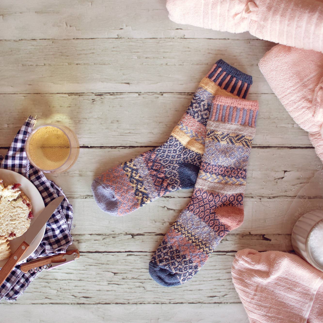 Mirage Crew Socks | Eco-Friendly and Made in the USA