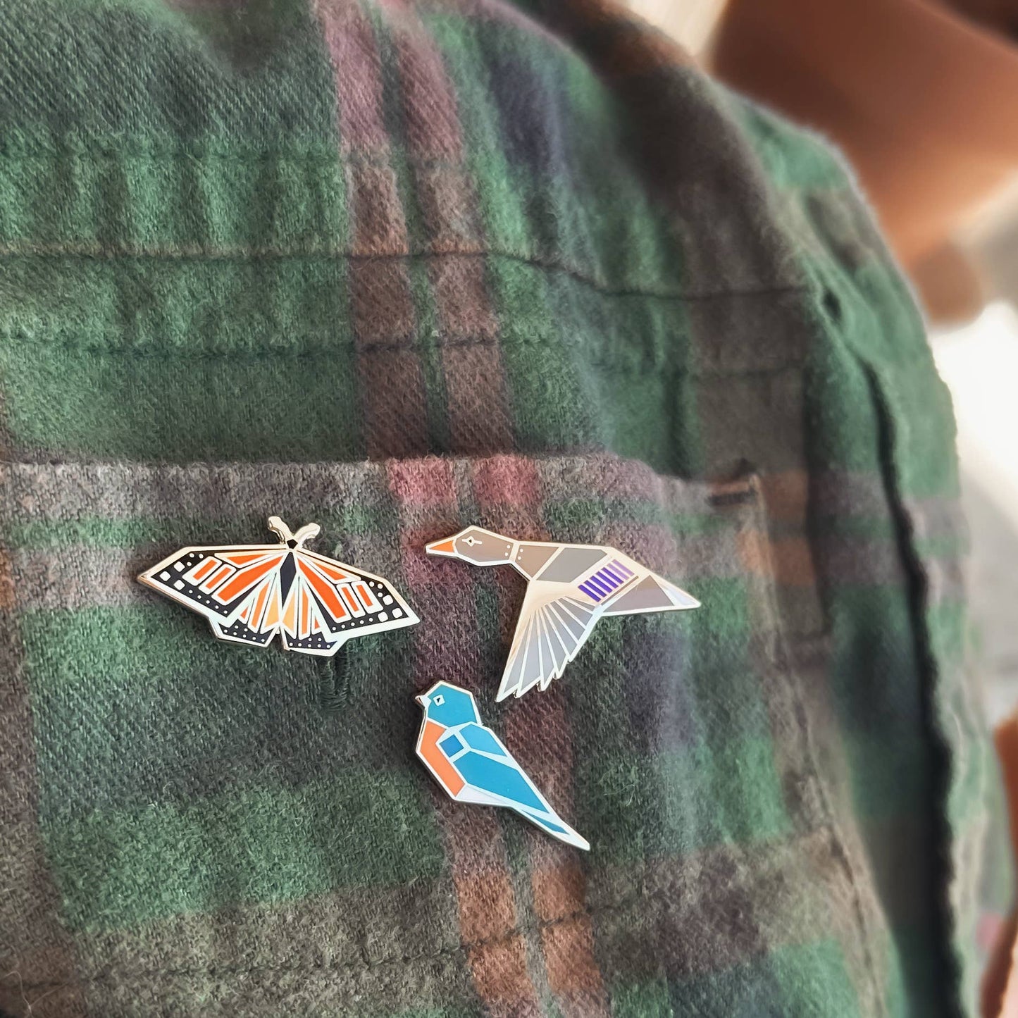 Little Bluebird Enamel Pin
