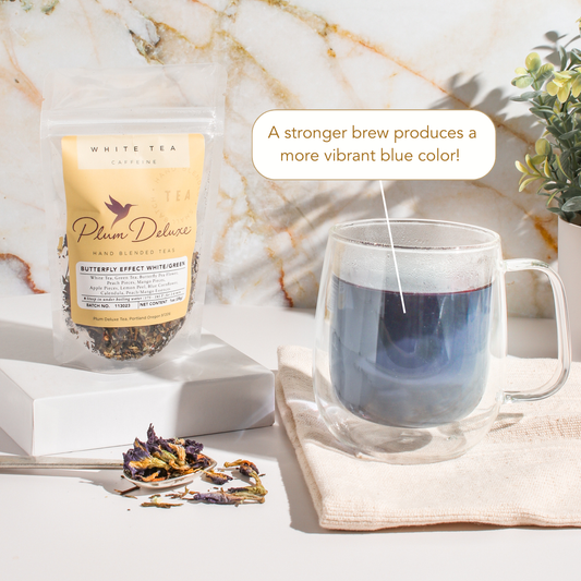 Butterfly Effect Green/White Loose Leaf Tea (Mango/Peach)