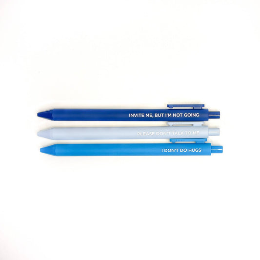 Introvert Pen Set