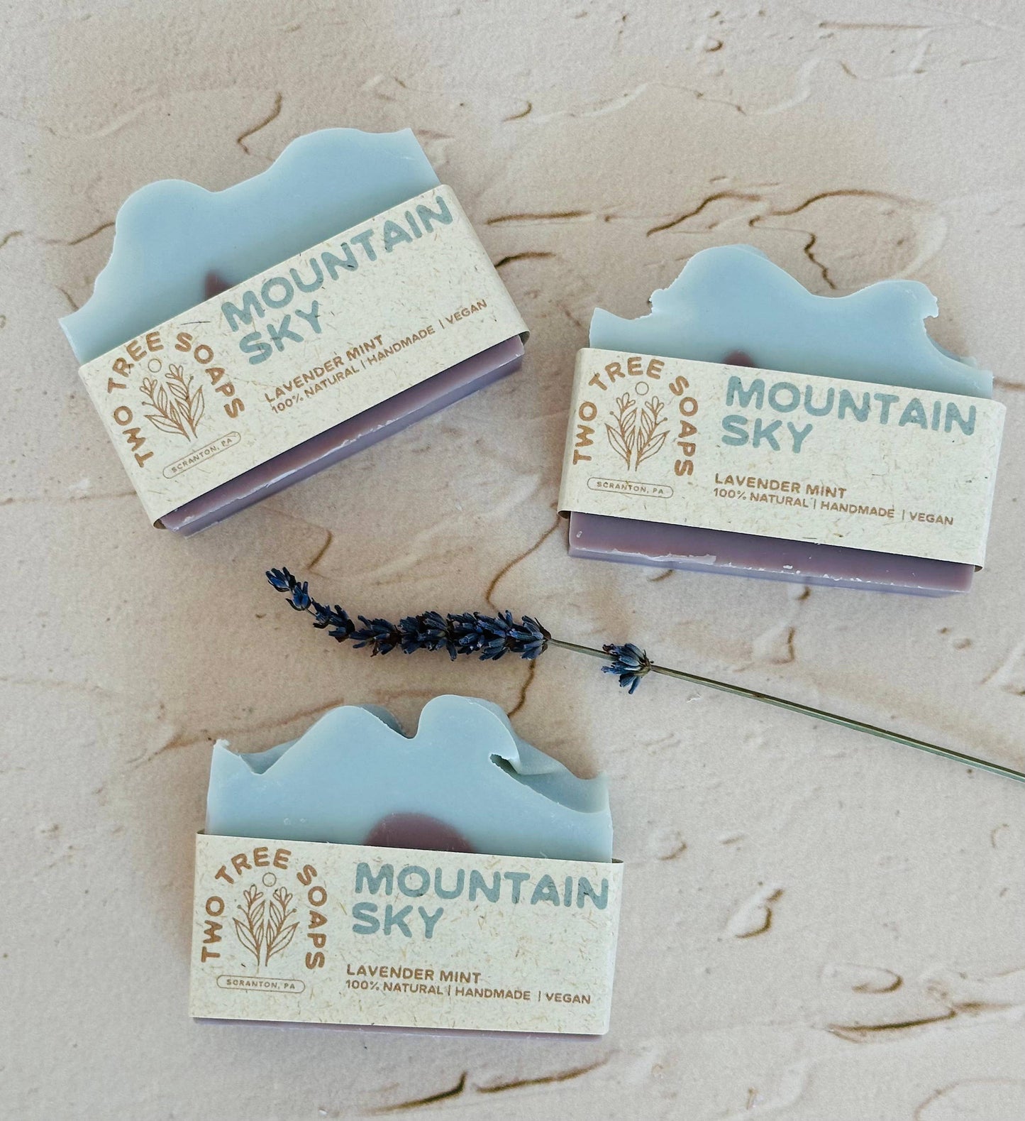 Mountain Sky- Natural Handmade Bar Soap
