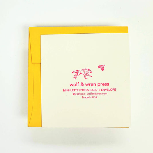 Kitty Cupcake B-day Mini Card