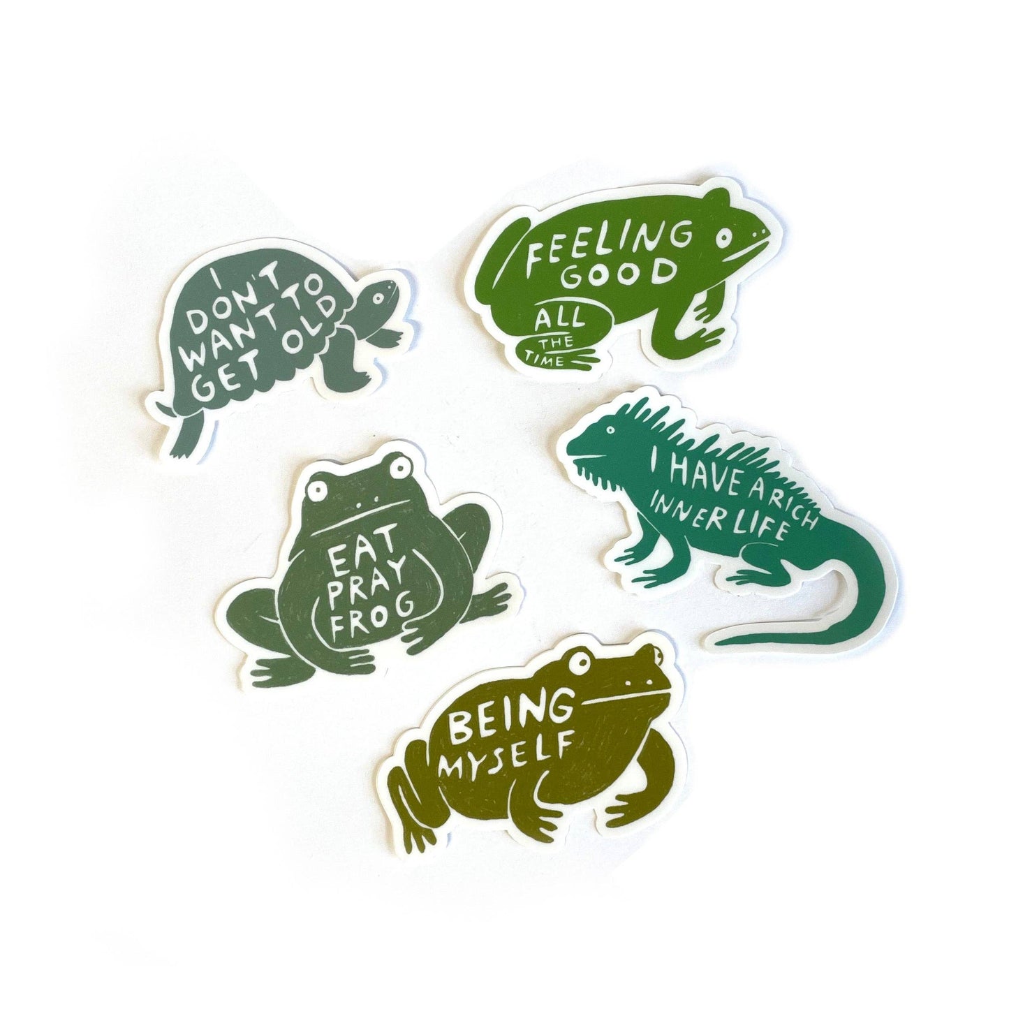 I Have A Rich Inner Life Sticker