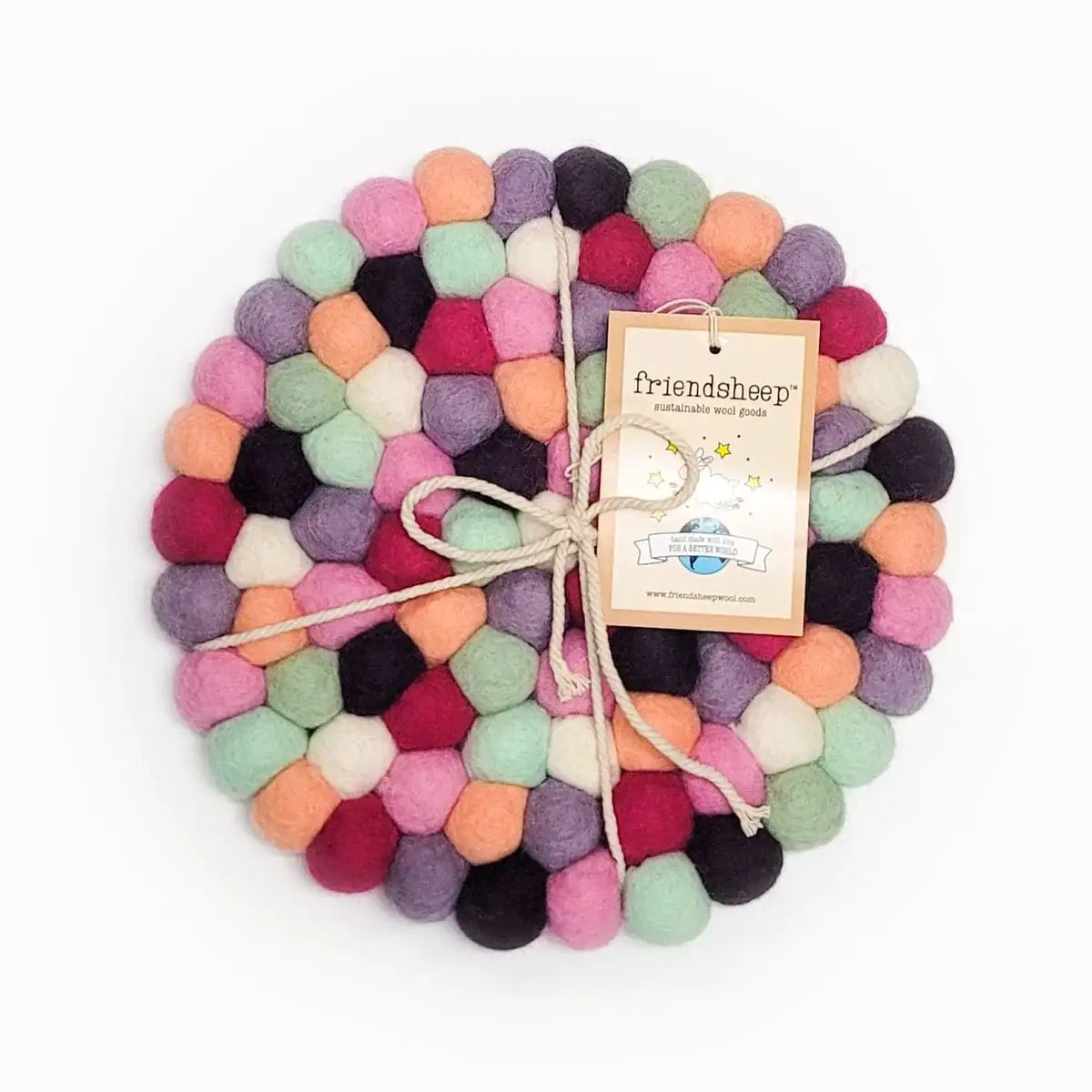 Macarons Eco Coasters and Trivets: Set of 4 - Eco Coasters