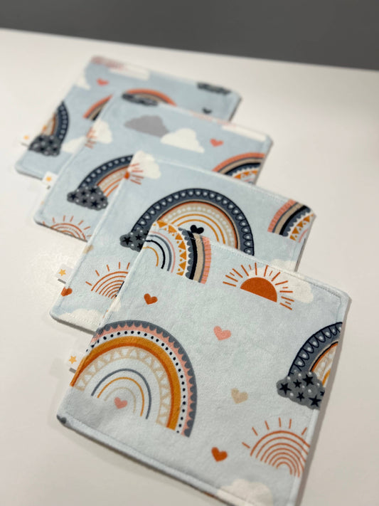 Boho Rainbow Minky Crinkle Sensory Toy