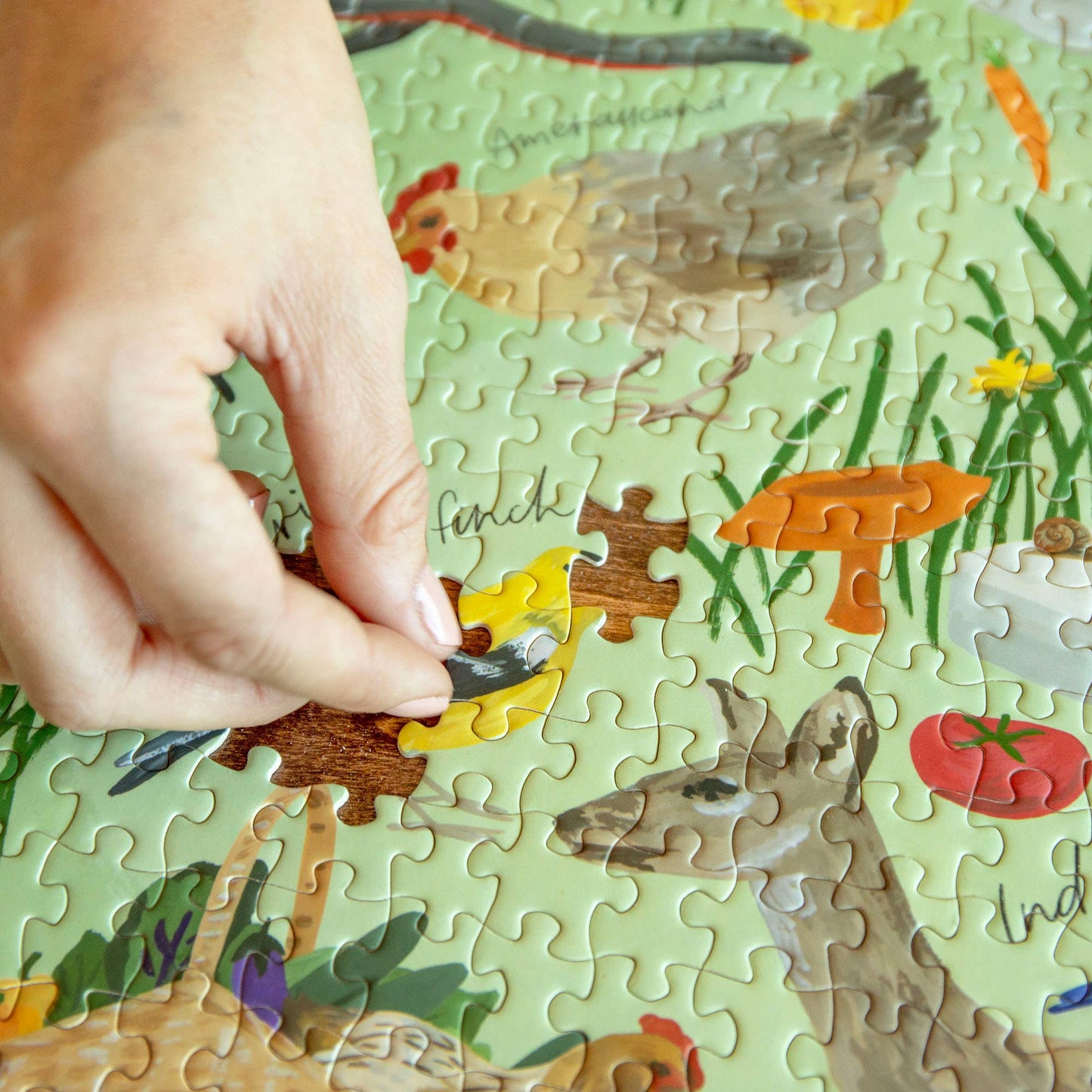 Critters In The Garden - 1000 Piece Jigsaw Puzzle