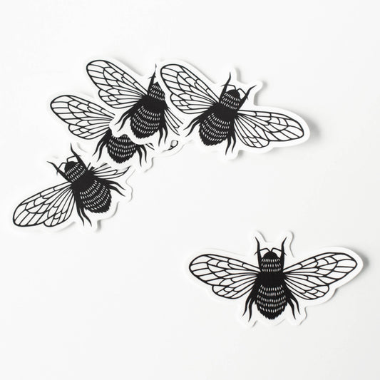 Bee vinyl sticker