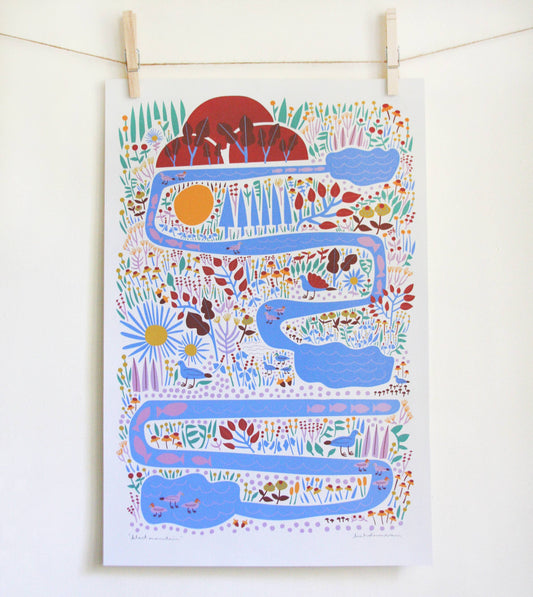 Black Mountain Art Print