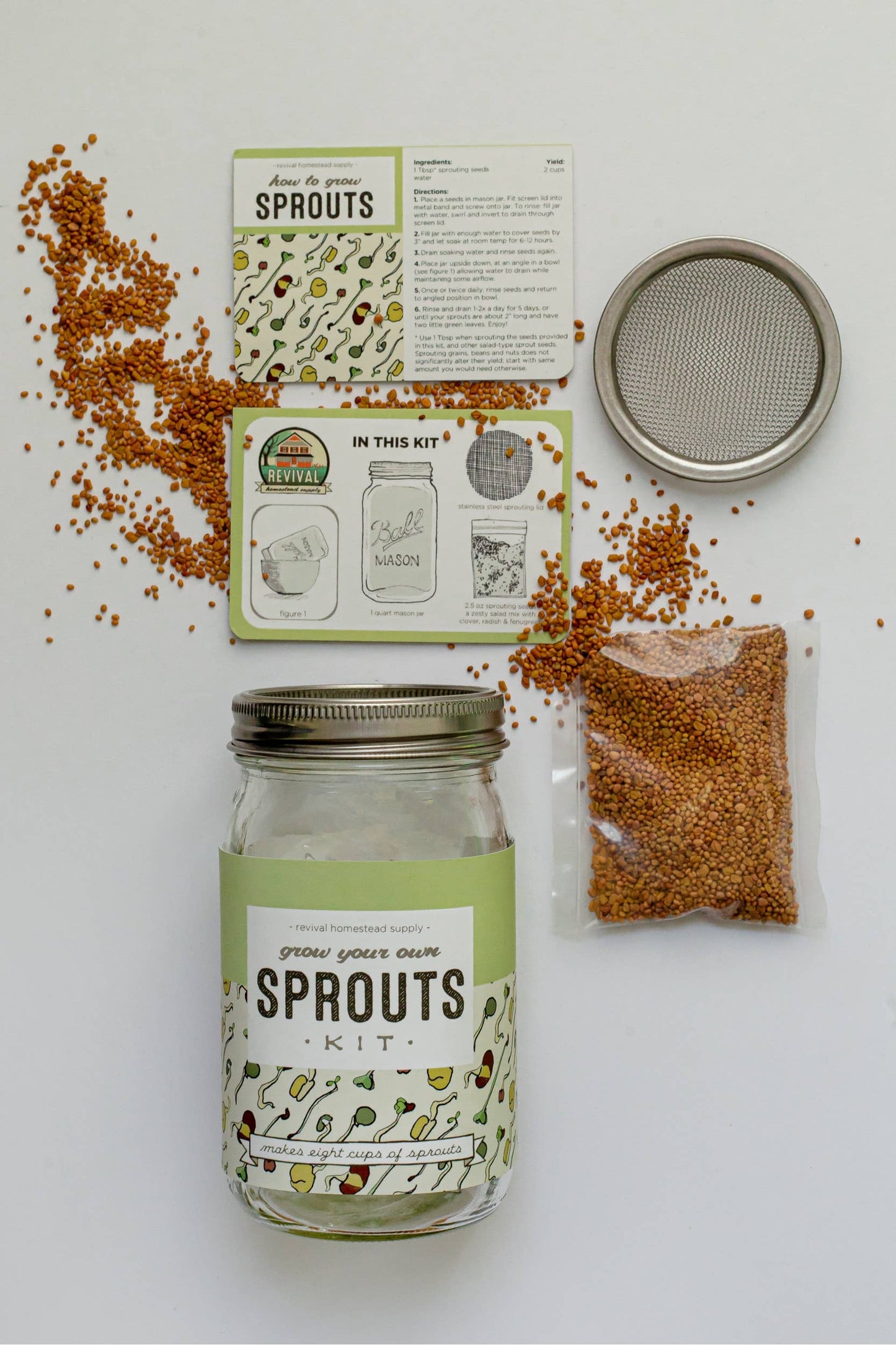 Sprout Kit, Grow Your Own, DIY