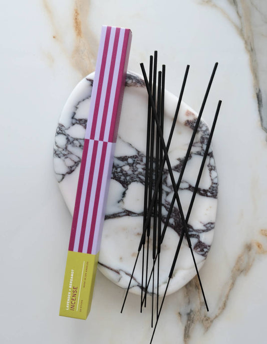 Essentials: Lavender + Bergamot Incense