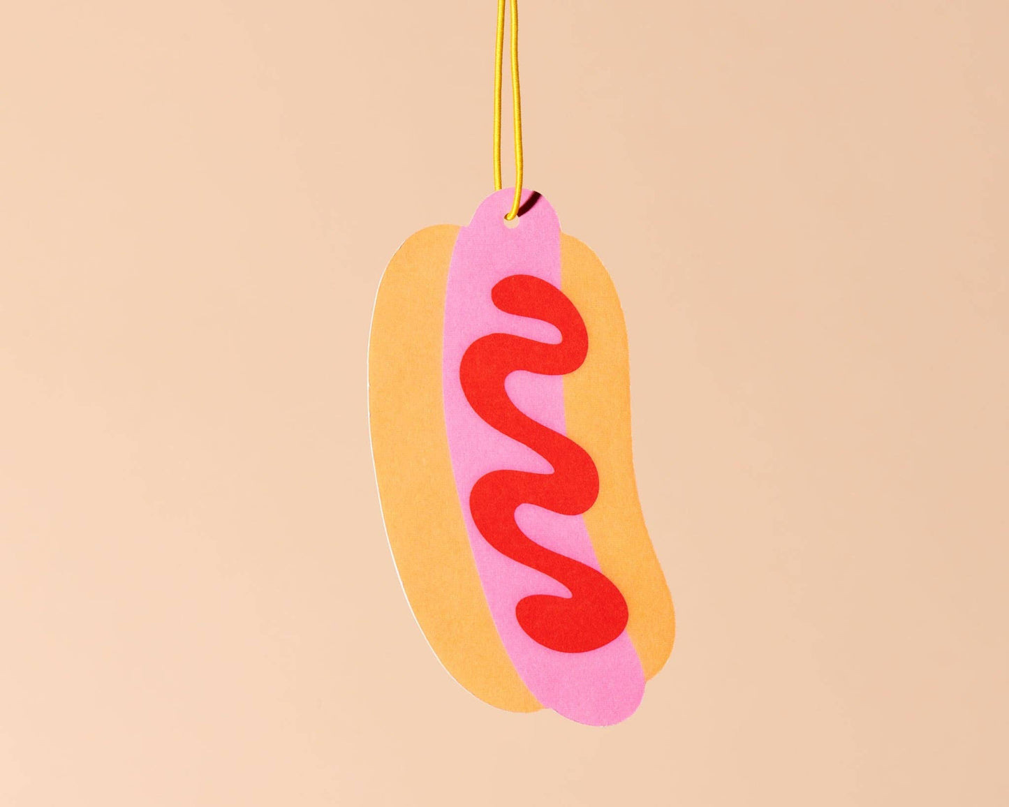 Hot Dog Food Air Freshener - Pink Lemonade Scent Stocking Stuffer