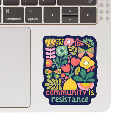 Community Strength Hope Together High Quality Vinyl Sticker