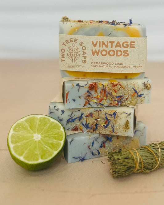 Vintage Woods- Natural Handmade Bar Soap