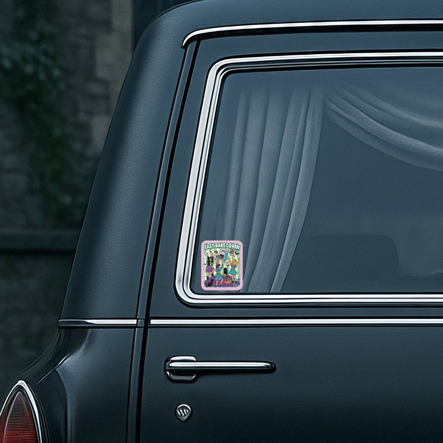 Halloween Horror Feminism Humor High Quality Vinyl Sticker