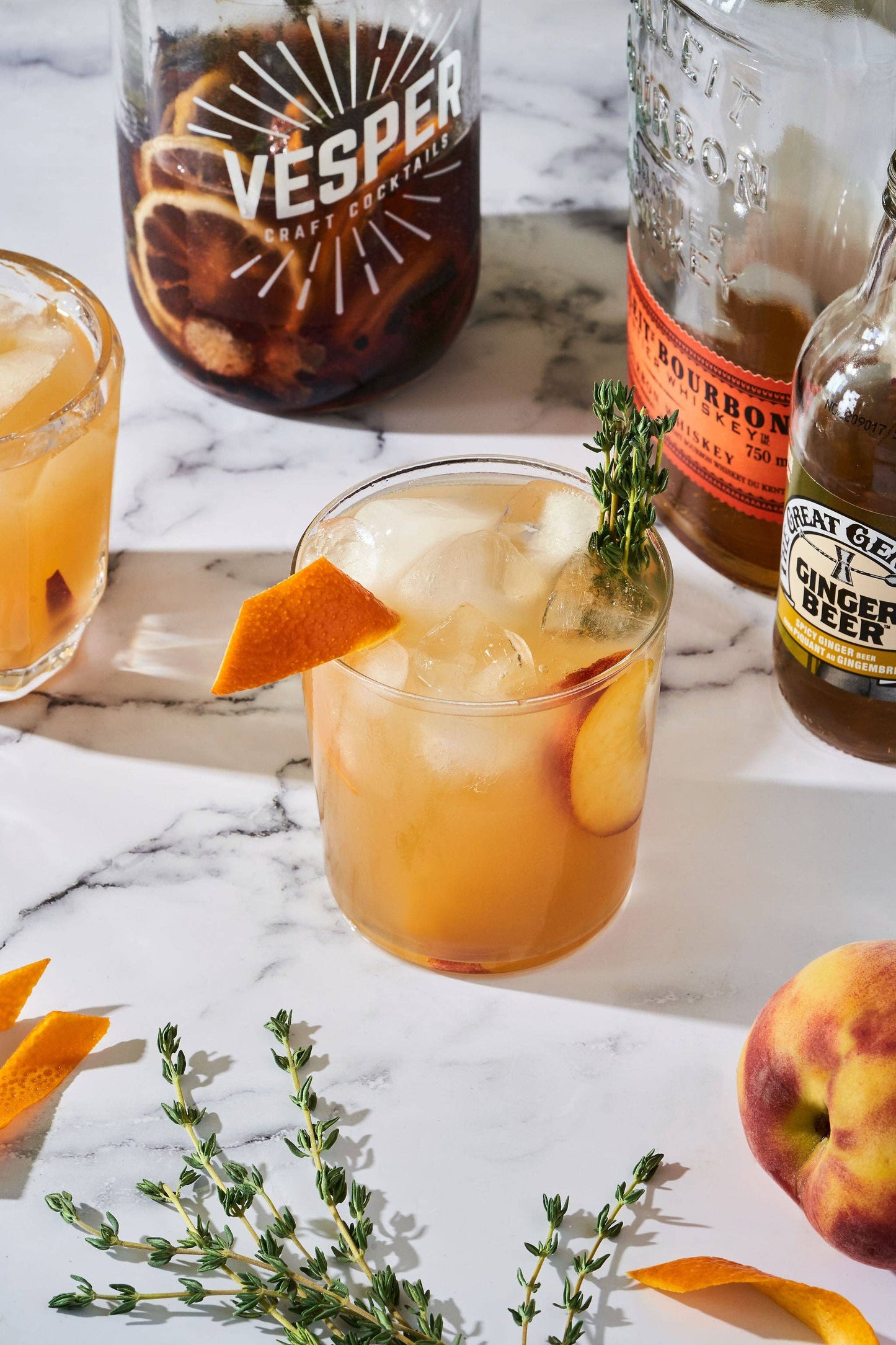 32 oz Craft Cocktail Kit - Bourbon Peach Smash