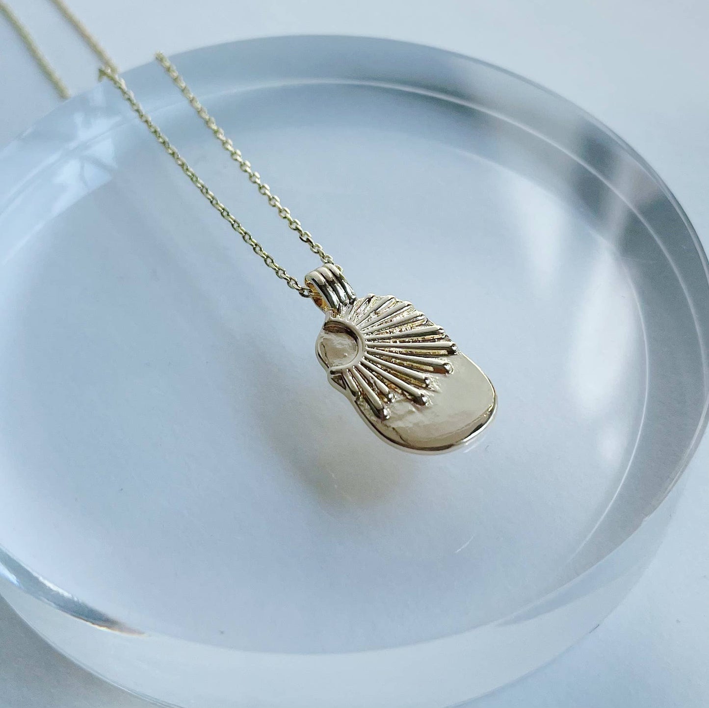Sun Moon Star Necklaces ~ Gold Plated