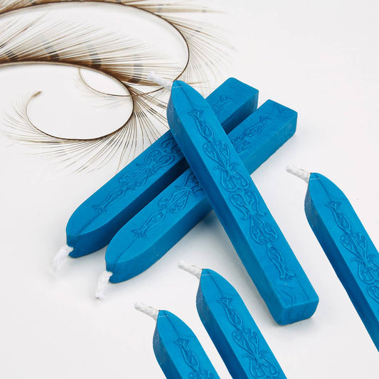 Sealing Wax Sticks with wick by color Bulk- 25+ colors- 12's