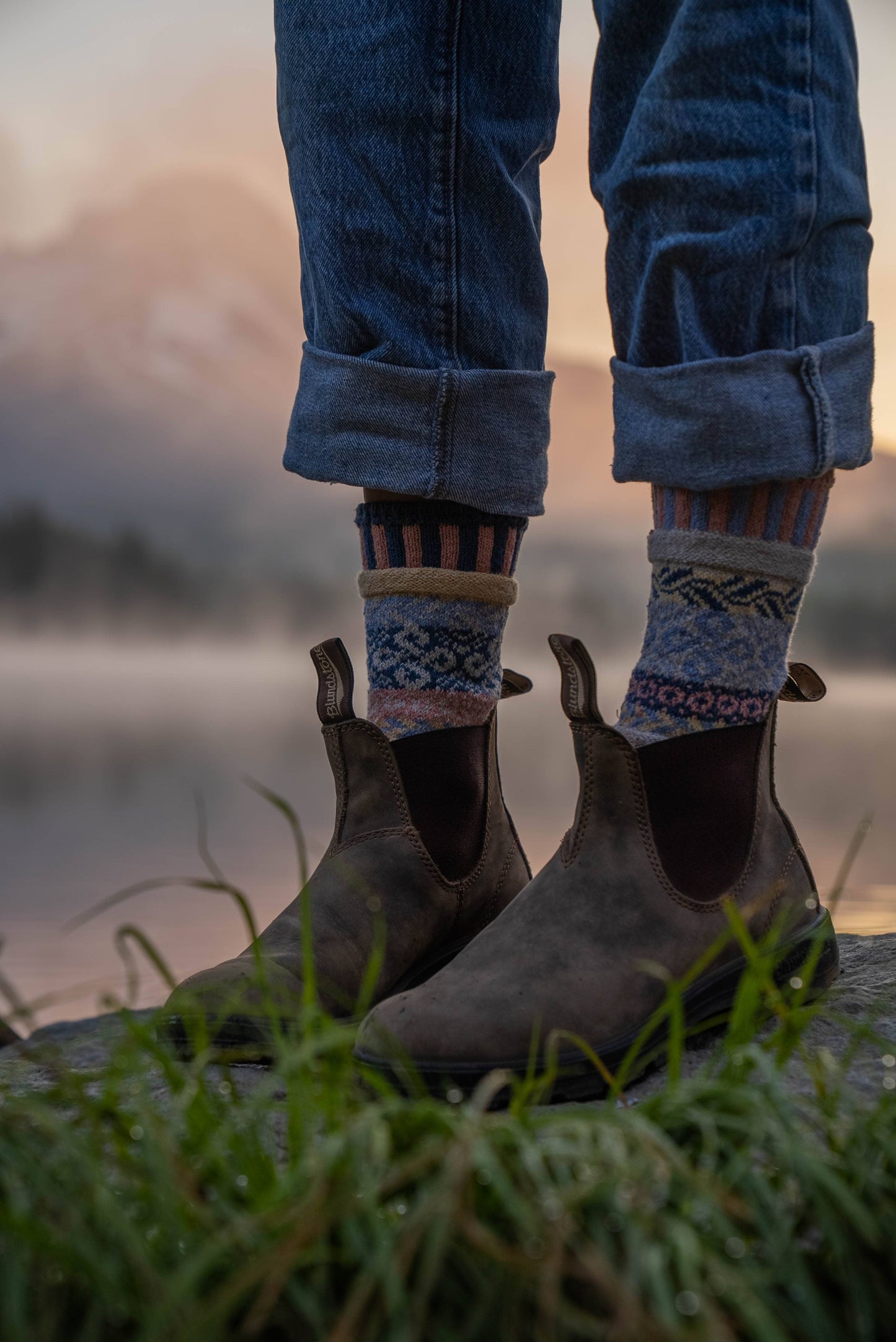 Mirage Crew Socks | Eco-Friendly and Made in the USA
