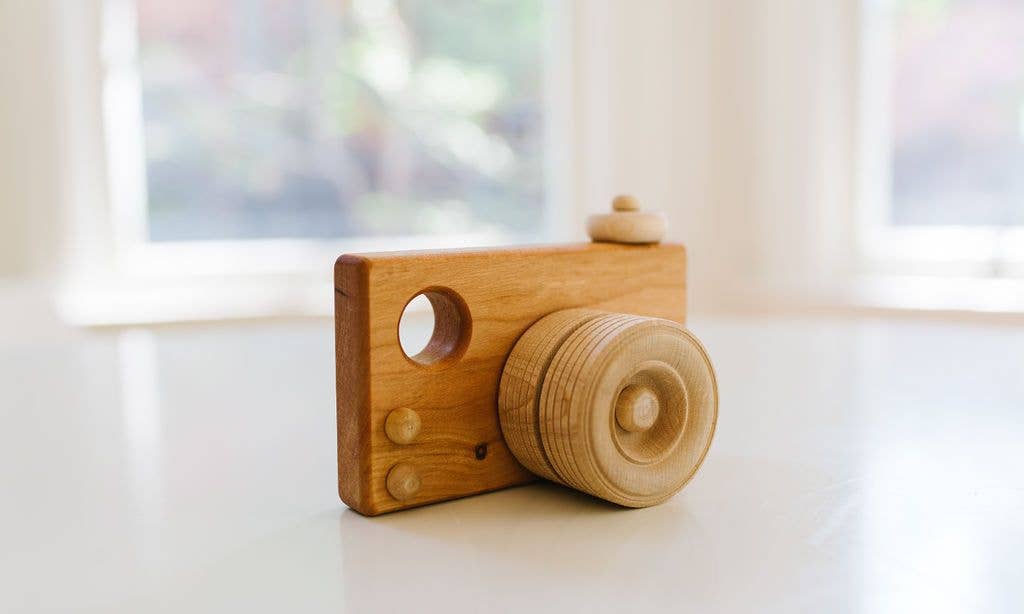 Wooden Toy Camera for Kids
