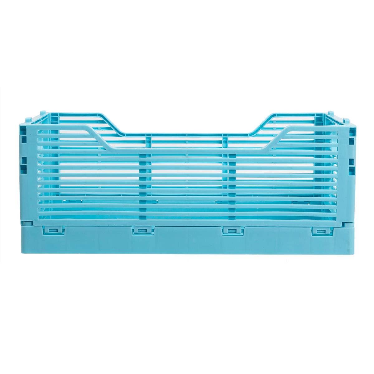 Truu Design Folding Storage Crate, 12x8x4.5",7 colors