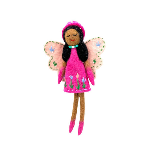 Fern Fairy Felt Ornament