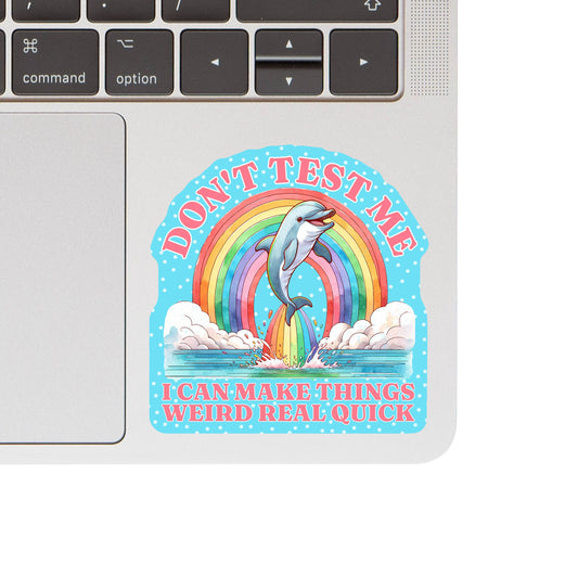 80s Funny Bright Humor Nostalgia High Quality Vinyl Sticker