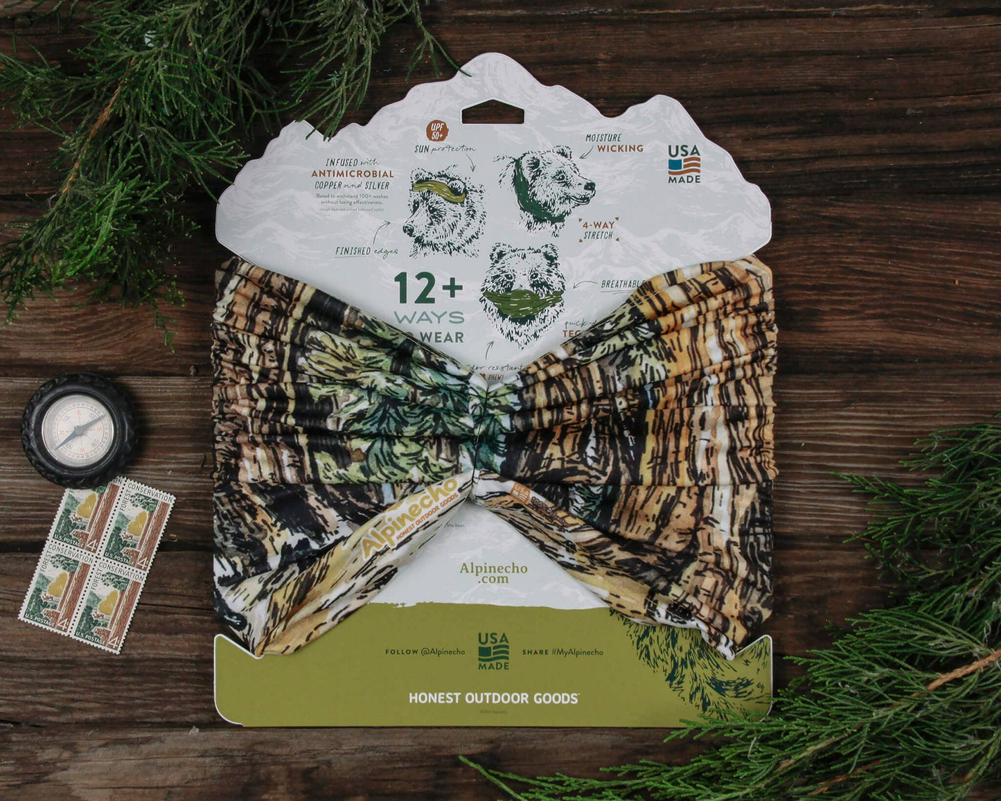 Forest Bears Neck Gaiter