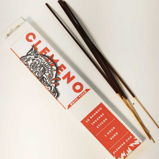 Bamboo Incense Sticks - White Tiger