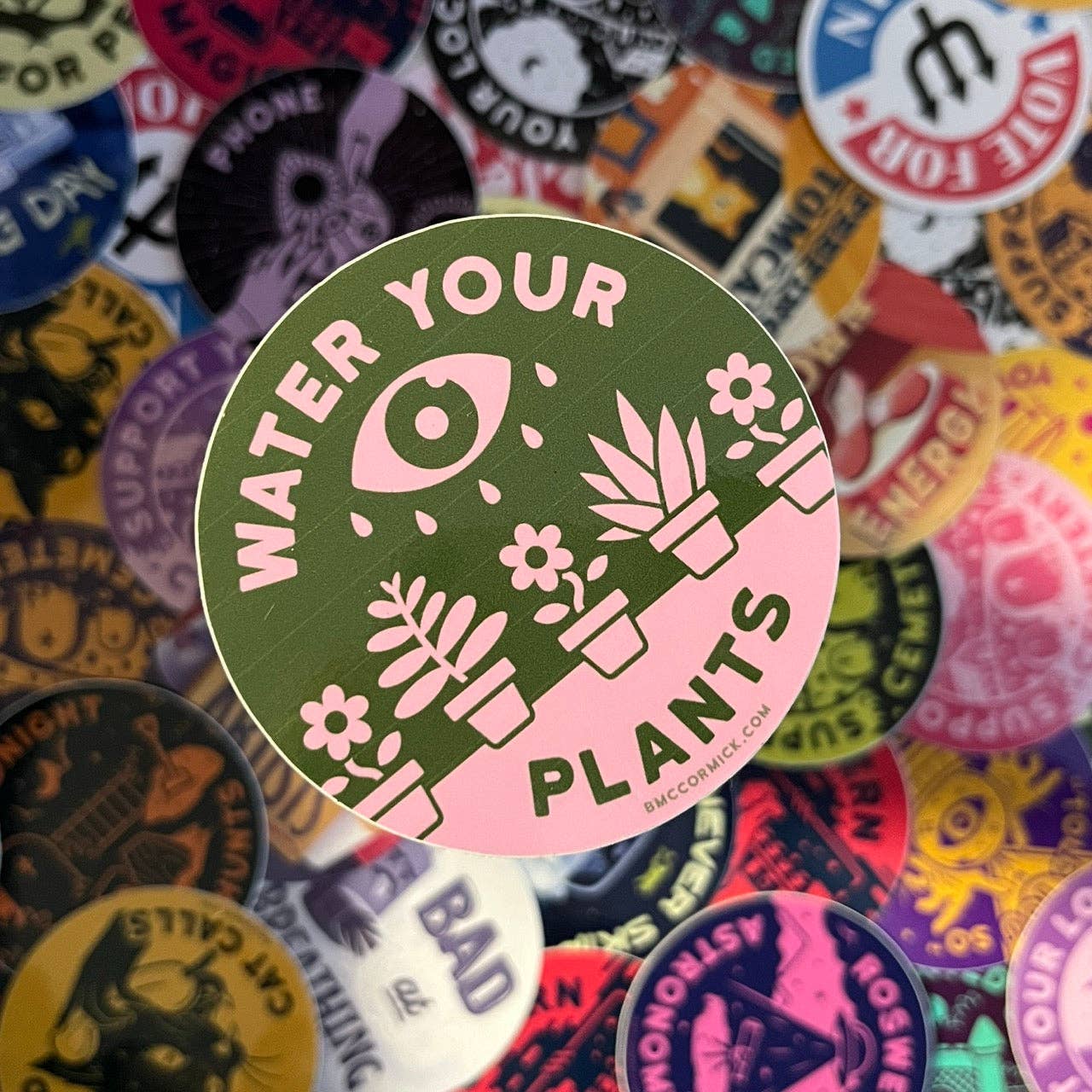 Water Your Plants Sticker