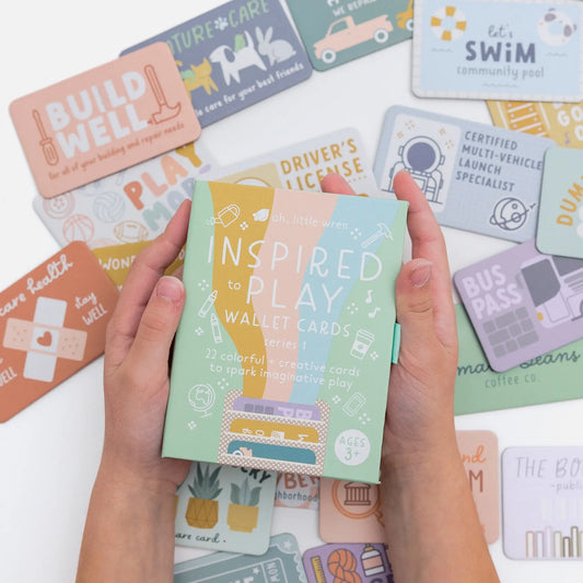 Pretend Play Wallet Cards - Series 1, Inspired to Play