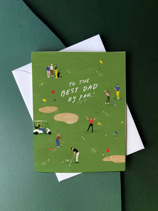 Golf Dad - Golf Pun Father's Day Greeting Card