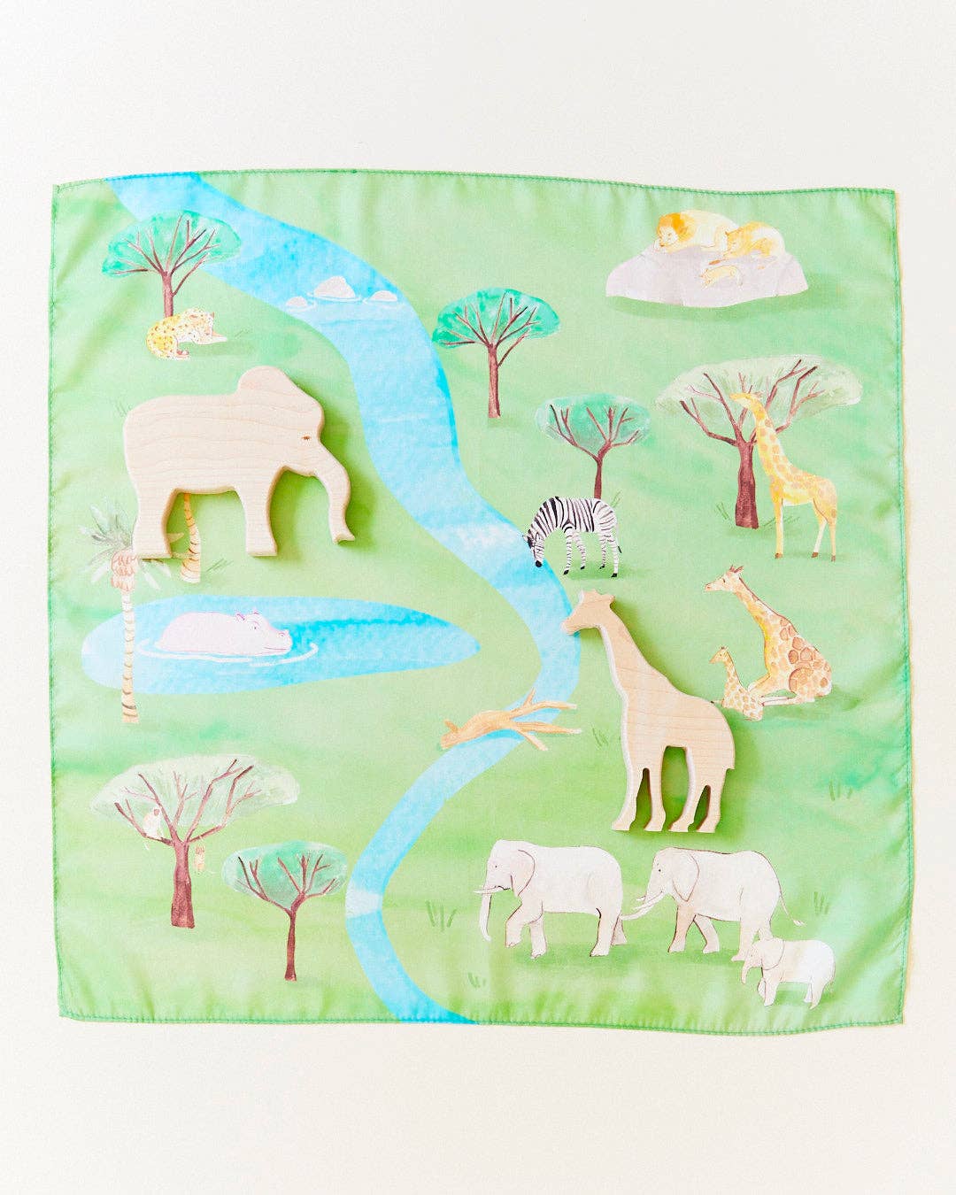 Safari Playmap - Activity Playmap Featuring Safari Animals