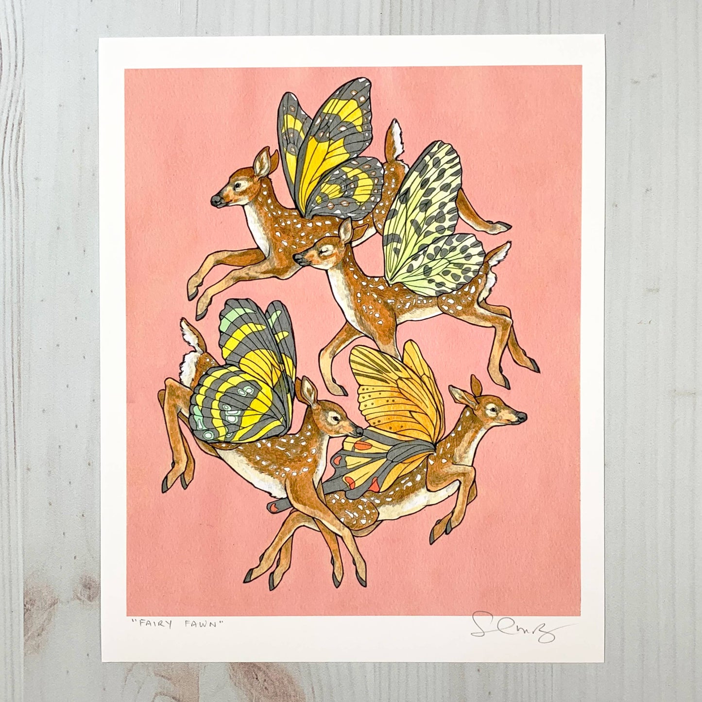 Fairy Fawn - 8x10" Archival Print