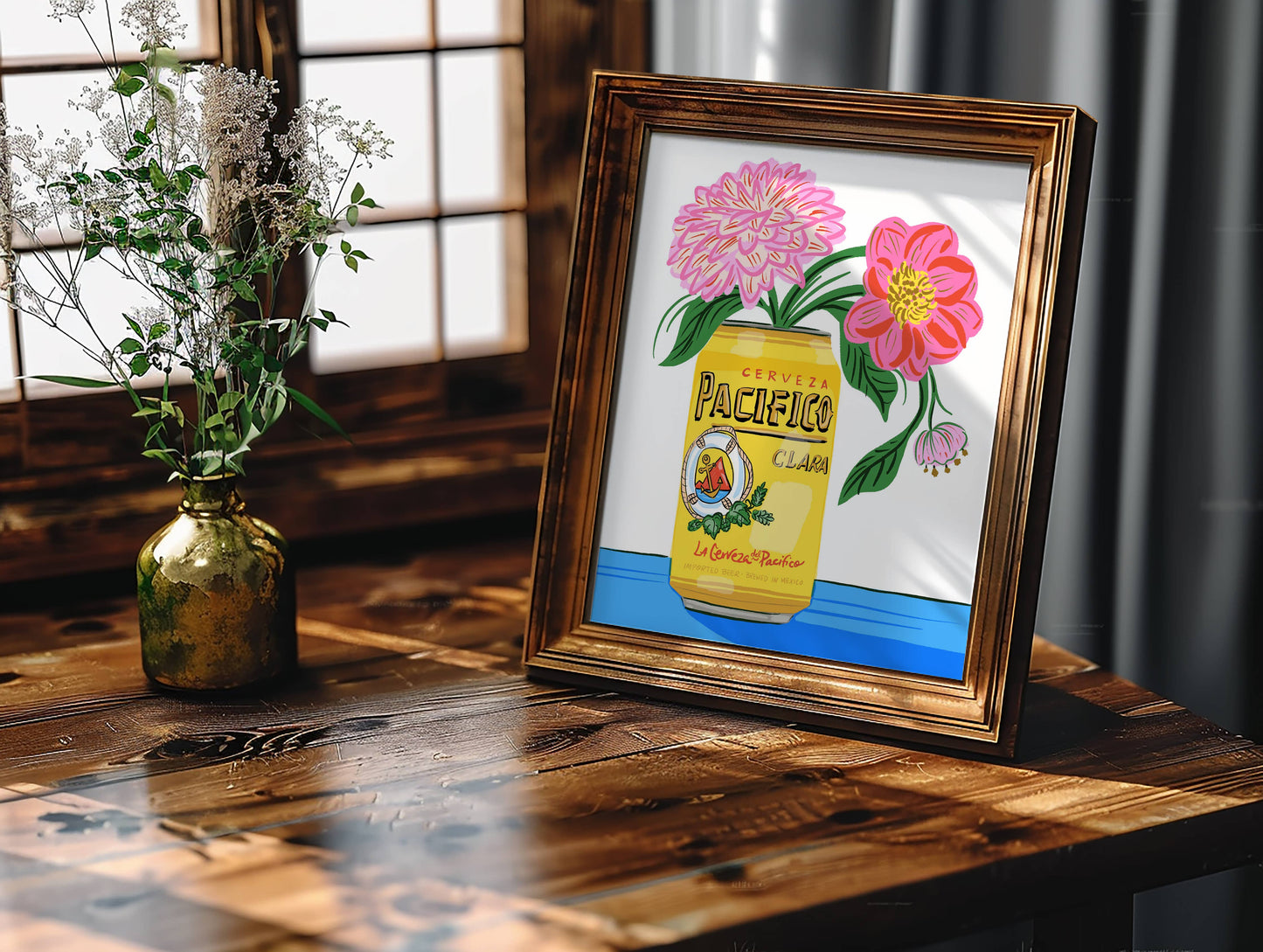 "Cerveza Sunshine" - 8" x 10" Giclée Art Print
