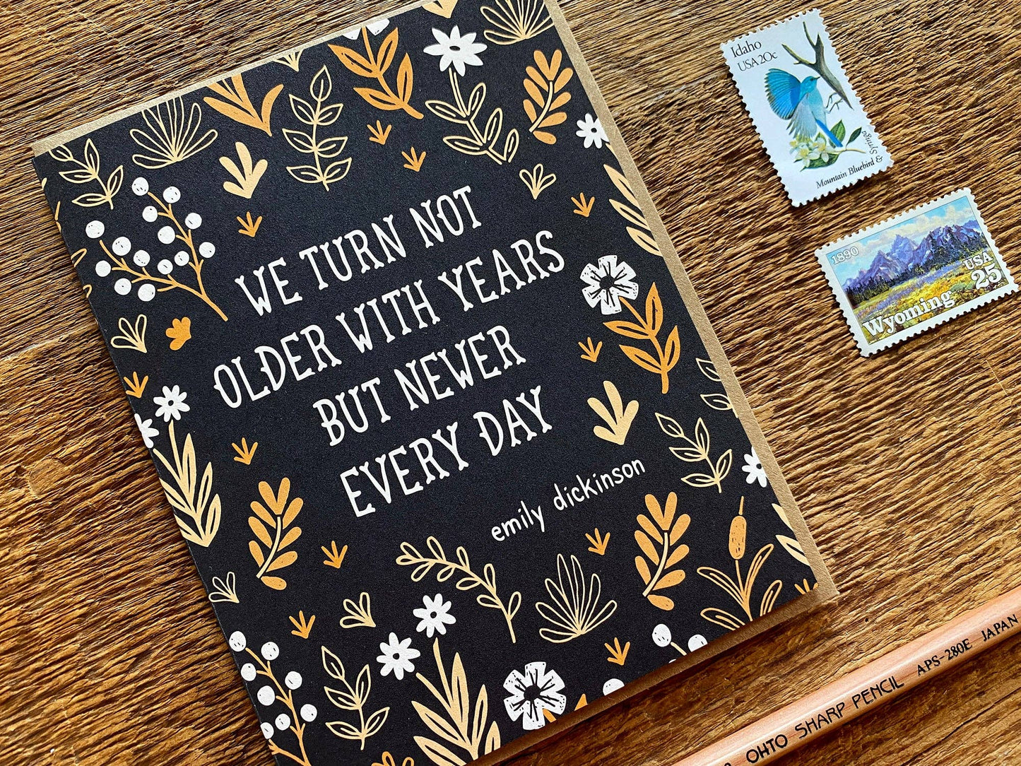 Dickinson Birthday Card