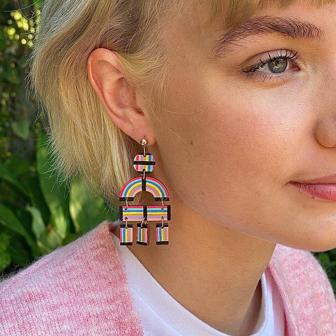 DIY Paint Your Own Sydney Statement Earrings Kit