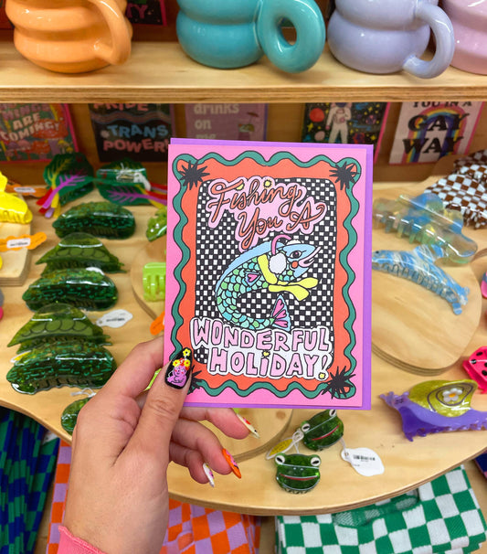 Card - Fishing You A Wonderful Holiday
