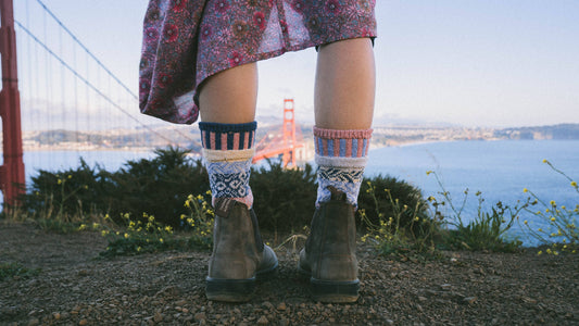 Mirage Crew Socks | Eco-Friendly and Made in the USA