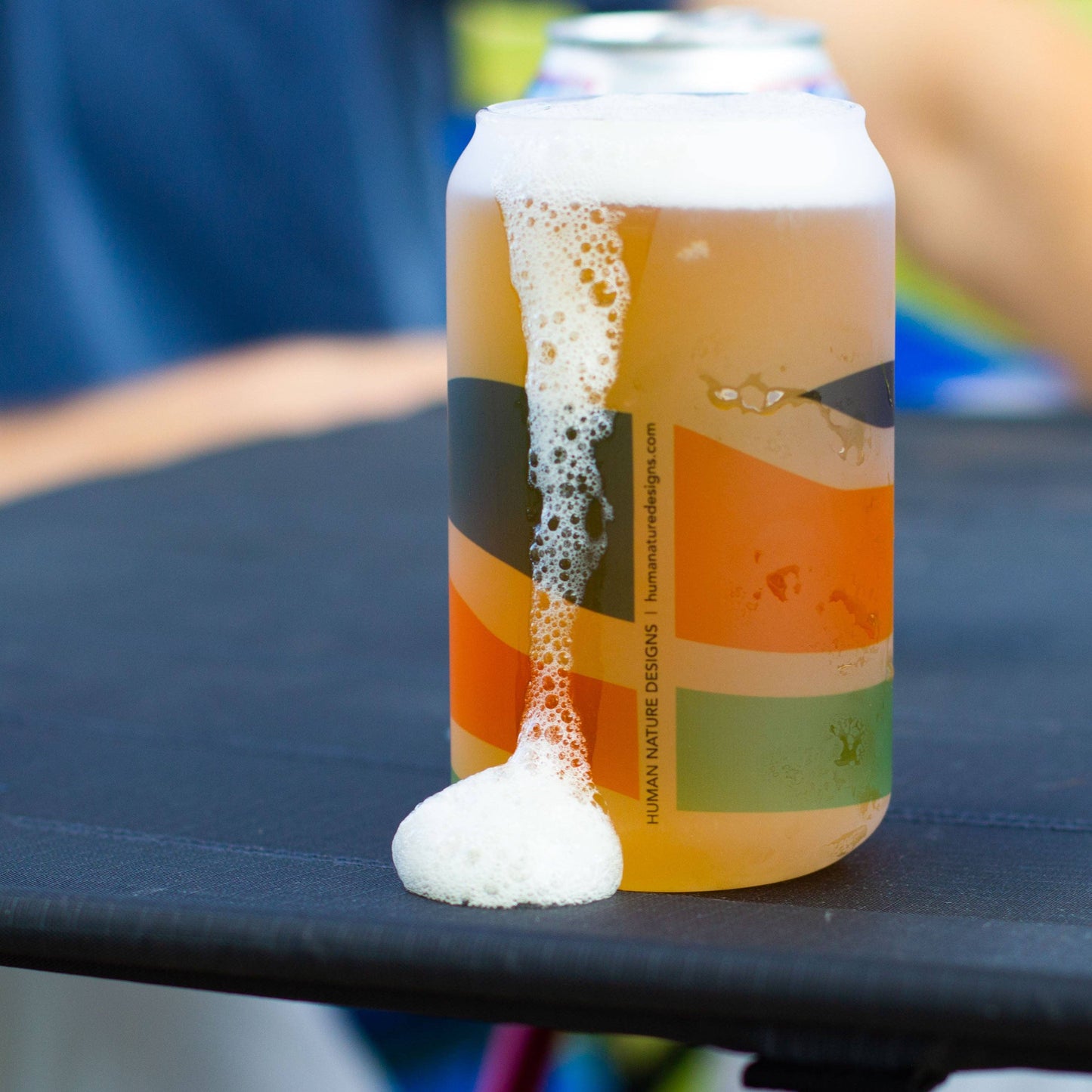 Colorful Mountain Beer Glass - Colorful Glassware Set